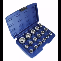 ASTA A-AS527 Socket set Hexagon Chrome Vanadium Steel 1/2