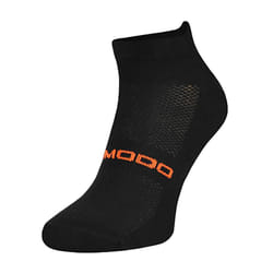Comodo - 1 Pack Unisex Merino Wool Ankle Trail Sport Running Socks - 6-8 UK, Black