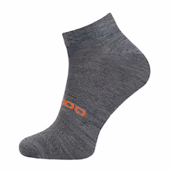 Comodo - 1 Pack Unisex Merino Wool Ankle Trail Sport Running Socks - 9-11 UK, Dark Grey