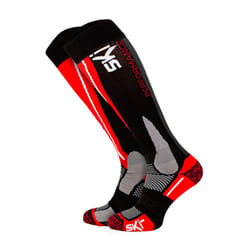 Comodo - High-Performance Knee-High Unisex Snowboard Socks for Skiing - 9-11 UK, Red