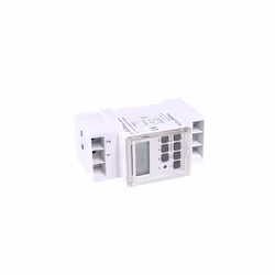 MCE09 Digital Timer Din Rail Home Kitchen 10 Programs 3600W Max 156 Programs Electric Timer,White - Additional view 7