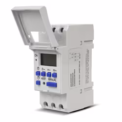 GreenBlue GB104 Programmable Timer Switch Time Relay Digital LCD DIN 16A RAIL 220V
