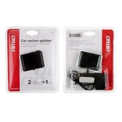AMiO SOC1 01029 Distributor, cigarette lighter 12, 24 with pipe <= 60