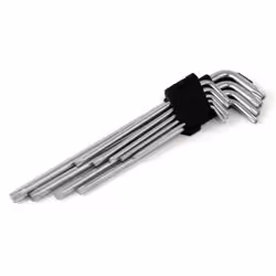 Angled Screwdriver Set; AMiO; T10,T15,T20,T25,T27, T30,T40,T45,T50 Chrome Vanadium Steel TORX® 9