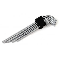 AMiO 01039 Angled Screwdriver Set T10,T15,T20,T25,T27, T30,T40,T45,T50 Chrome Vanadium Steel TORX® 9