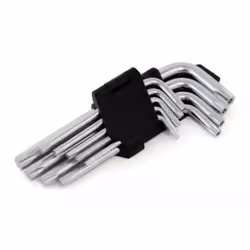 AMiO 01040 Angled Screwdriver Set T10,T15,T20,T25,T27, T30,T40,T45,T50 Chrome Vanadium Steel TORX® 9