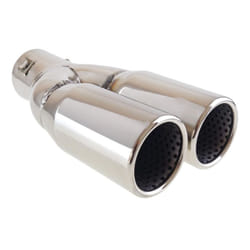 AMiO MT 004 01304 Tailpipe 60, 63(x2) V Shape Stainless Steel 215