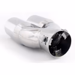 AMiO MT 004 01304 Tailpipe 60, 63(x2) V Shape Stainless Steel 215