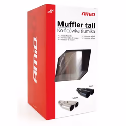 AMiO MT 005 01305 Tailpipe 87 Bent Stainless Steel 146, 130 65