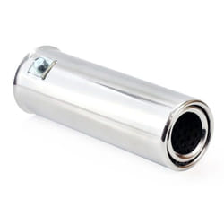 AMiO MT 009 01309 Tailpipe 51, 54 round, straight Stainless Steel 156 31