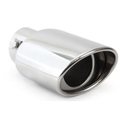 AMiO MT 014 01314 Tailpipe 117 round Stainless Steel 180, 145 63