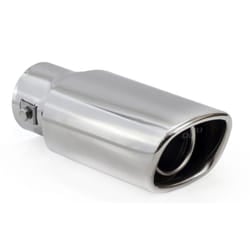 AMiO MT 015 01315 Tailpipe oval, round Stainless Steel 180, 160 51