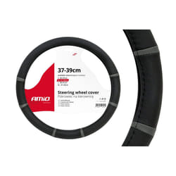 AMiO SWC-06 01361 Steering wheel cover black, grey 37-39 PP (Polypropylene)