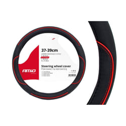 AMiO SWC-07 01362 Steering wheel cover black, red 37-39 PP (Polypropylene)