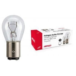 AMiO 01488 Light Bulbs transparent 21, 5 P21/5W BAY15D  Halogen