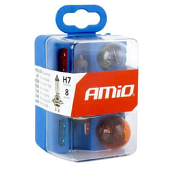 AMiO 01499 Bulb, spotlight H7, P21W, PY21W, R5W, W5W 12V Halogen AUDI: A4 B8 Avant, A4 B8 Saloon, A5 B8 Sportback, VOLKSWAGEN: Golf 7
