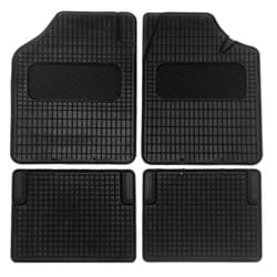 AMiO RCM-02 01710 Floor mat set Rubber Front and Rear 4 black Tailored TOYOTA: RAV4 III Off-Road, VOLKSWAGEN: Passat B6 Saloon, PEUGEOT: 206 Hatchback