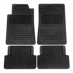 Floor mat set; AMiO; RCM-03; Rubber Front and Rear 4 black Tailored; for FORD, BMW, HYUNDAI, CITROËN, AUDI