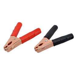 AMiO 01732 Battery charger crocodile clips Copper coated -