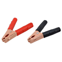 AMiO 01733 Battery charger crocodile clips Copper coated -