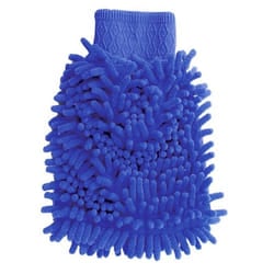 AMiO Cwash-09 01750 Car wash mitt 18 Microfibre Wash Glov Microfibre blue