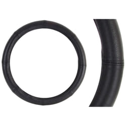 AMiO 01765 Steering wheel cover black 37-39 Leather