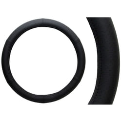 AMiO 01766 Steering wheel cover black 37-39 Leather