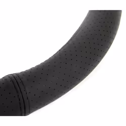 AMiO 01766 Steering wheel cover black 37-39 Leather