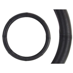 AMiO 01767 Steering wheel cover black 39-41 Leather