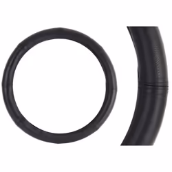 Steering wheel cover; AMiO; black 41-43 Leather