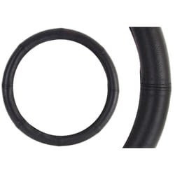 AMiO 01768 Steering wheel cover black 41-43 Leather