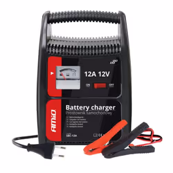 Battery Charger; AMiO; SBC-12A; with jump starter, portable 0.5 12