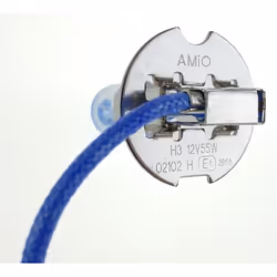 AMiO 02102 Bulb, spotlight H3 55W PK22s Halogen VAUXHALL: Corsa Mk3, Astra Mk5 Sport Hatch, Vectra Mk1 Saloon, VOLKSWAGEN: Golf 4, Bora Saloon