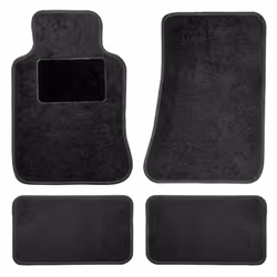 Floor mat set; AMiO; TEX-3; Textile black 700, 280