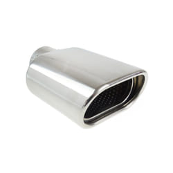 AMiO MT 019 02190 Tailpipe Wide, oval Stainless Steel 168, 152 56