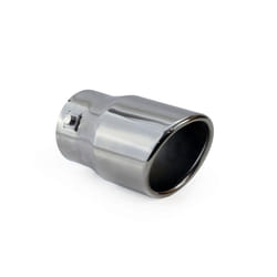 AMiO MT 007BC 02193 Tailpipe 90 round, oval Stainless Steel 150, 120 78