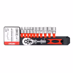Reversible Ratchet; AMiO; 24 6.3 (1/4") Chrome Vanadium Steel