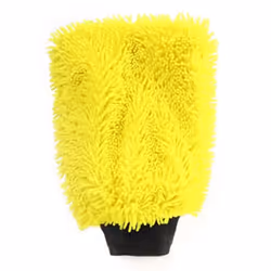 AMiO 02517 Car wash mitt 230 170 Microfibre yellow