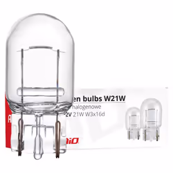 Light Bulbs; AMiO; 12 21 T20 21W W3x16d; for AUDI, VOLKSWAGEN, TOYOTA, MERCEDES-BENZ, HONDA