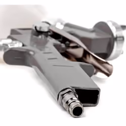 AMiO 02628 Spray Gun Aluminium 2 pneumatic 1.5 HVLP