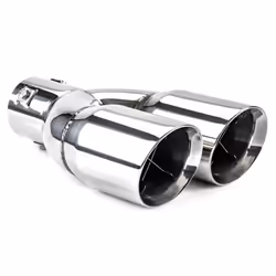 Tailpipe; AMiO; MT 022; 76 Stainless Steel 240, 220 62