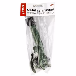 AMiO spout funnel 02657 Jerrycan Metal, Rubber green