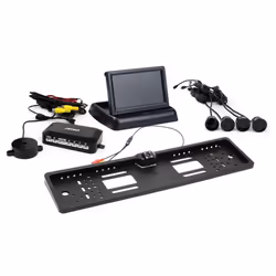 Parking assist system; AMiO; Front and Rear for licence plate fastening 4