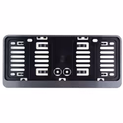 Number plate holder; AMiO