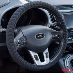 AMiO SWC-32 02805 Steering wheel cover grey 37-39