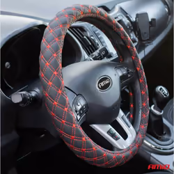 AMiO SWC-40 02813 Steering wheel cover black 37-39