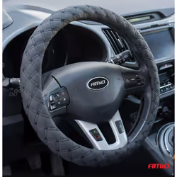 AMiO SWC-41 02814 Steering wheel cover black 37-39
