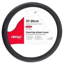 AMiO SWC-42 02815 Steering wheel cover black 37-39