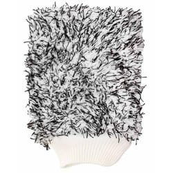 AMiO 02870 Car wash mitt 18 Microfibre white
