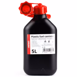 Jerrycan; AMiO; 5 Plastic Petrol, Diesel black UN: 3H1/Y/150/17/EN, COBRO 1177/FGB